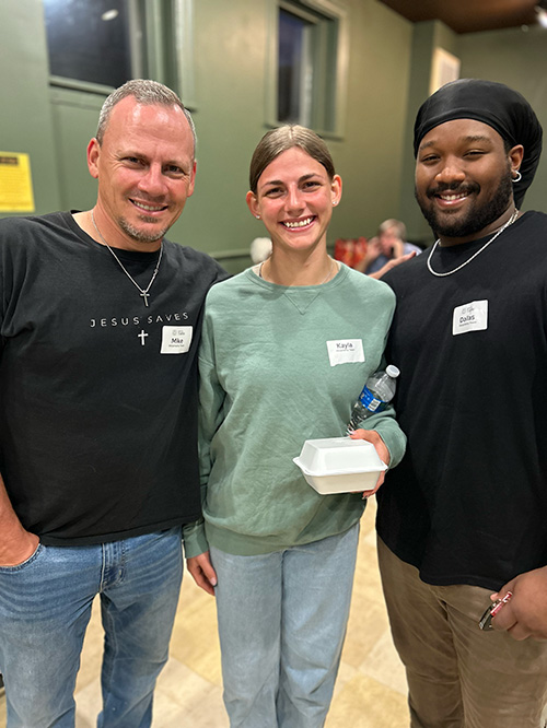 Steel City Table volunteer